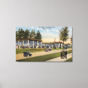 Impressão Em Tela Opinião a mistura variada do parque da floresta