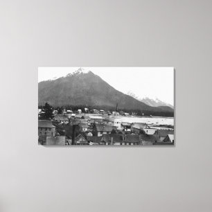 Impressão Em Tela Opinião da cidade de Sitka, Alaska