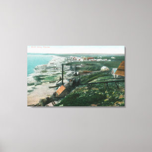 Impressão Em Tela Opinião da cidade e cidade de WaterfrontBluff, AK