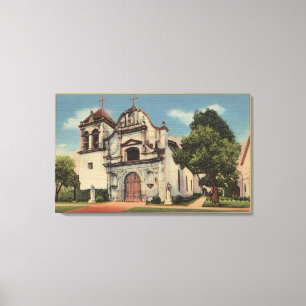 Impressão Em Tela Opinião de Monterey, Califórnia de Presido real