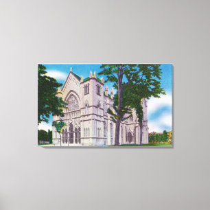 Impressão Em Tela Opinião de Spireless da catedral de St Joseph