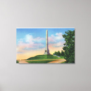 Impressão Em Tela Opinião do parque do campo de batalha de Newton