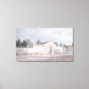 Impressão Em Tela Opinião exterior o anfiteatro de Astley, 1777