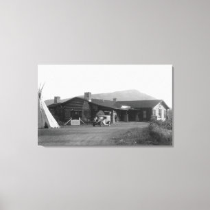 Impressão Em Tela Opinião exterior um nativo americano tribal