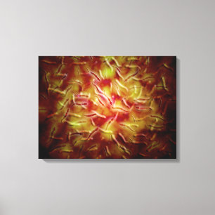 Impressão Em Tela Opinião microscópica o esperma