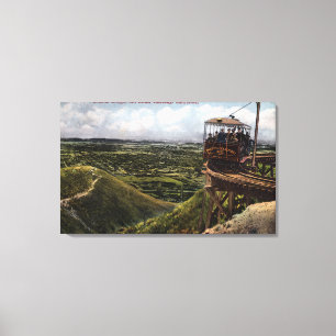 Impressão Em Tela Opinião Railway pacífica da ponte circular