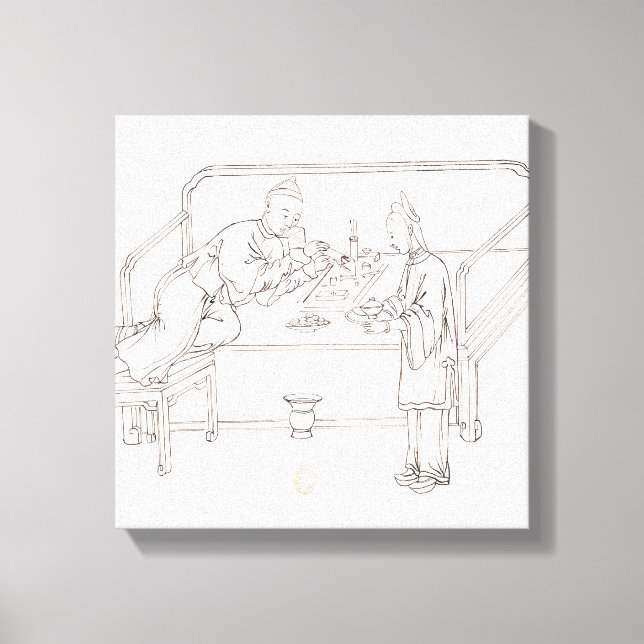 Impressão Em Tela Ópio Fumante (Frente)