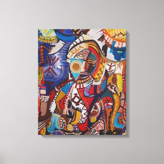 Impressão Em Tela Opulent Swirl (Frente)