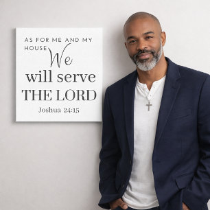 Impressão Em Tela Oração Cristã