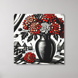 Impressão Em Tela Orange Blossoms