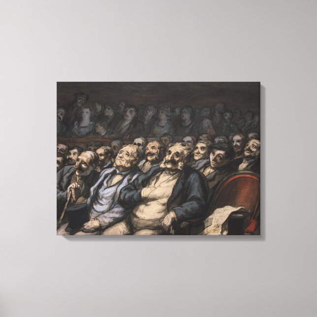 Impressão Em Tela Orchestra Seat, c.1856 (Frente)