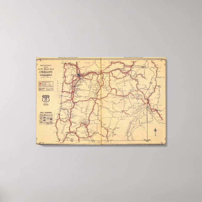 Impressão Em Tela Oregon 6 (Frente)