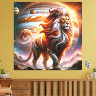 Impressão Em Tela Orgulho de Júpiter