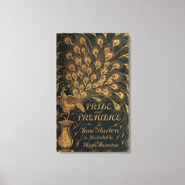 Impressão Em Tela Orgulho e Preconceito Jane Austen (1894) (Frente)