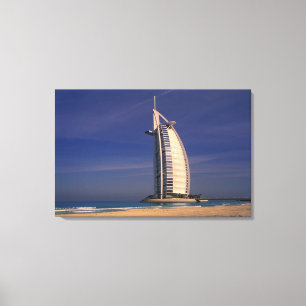 Impressão Em Tela Oriente Médio, Emirados Árabes Unidos, Dubai, Burj