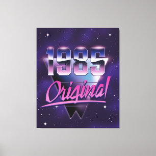 Impressão Em Tela Original 1985
