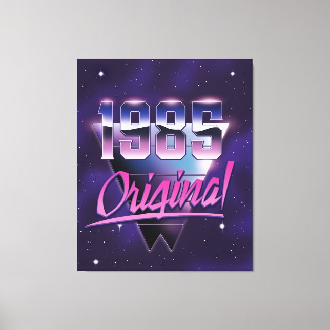 Impressão Em Tela Original 1985 (Frente)