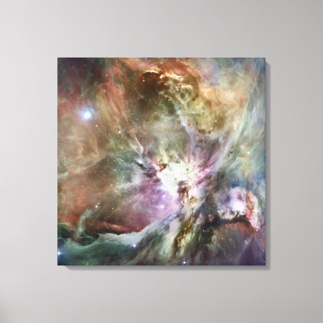 Impressão Em Tela Orion Nebula Pastels (Frente)