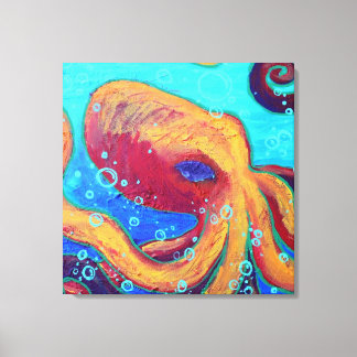 Impressão Em Tela Ornery Octopus Wall Art