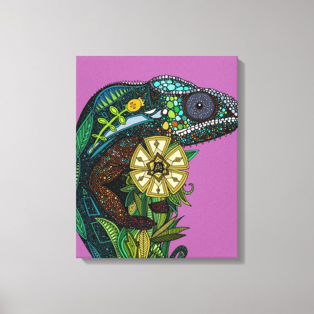 Impressão Em Tela orquídea chameleon (Frente)