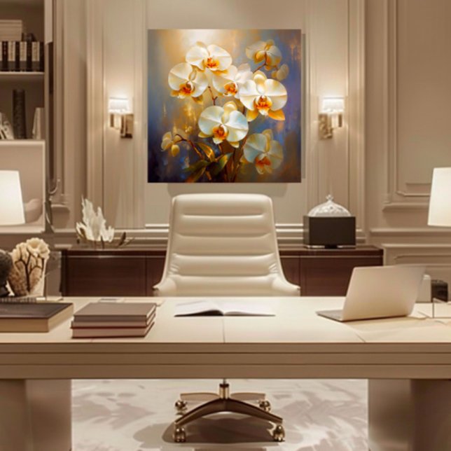 Impressão Em Tela Orquídeas (For Illustration Purposes Only.
Actual Size May Vary.)