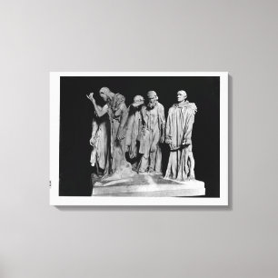 Impressão Em Tela Os Burghers de Calais, 1889