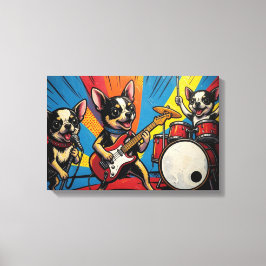 IMPRESSÃO EM TELA OS CHIHUAHUAS 5