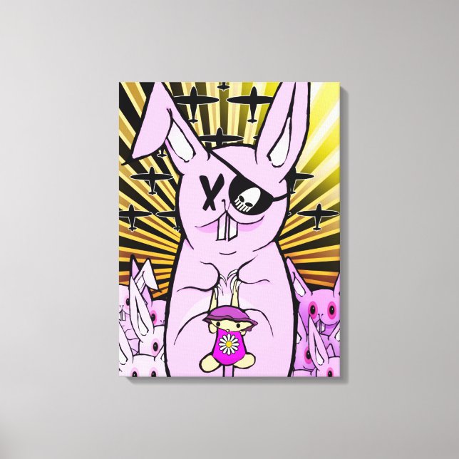 Impressão Em Tela Os Coelhos 2012 (Frente)