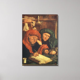 Impressão Em Tela Os coletores de imposto, 1550
