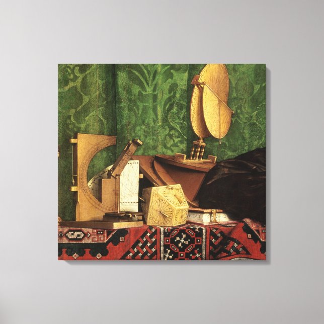 Impressão Em Tela Os Embaixadores, 1533 (Frente)