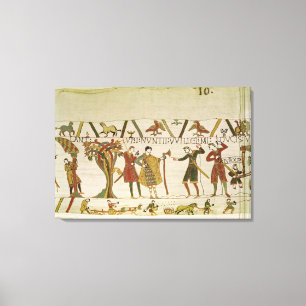 Impressão Em Tela Os enviado do duque William são enviados à cara 