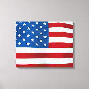 Impressão Em Tela Os Estados Unidos da América