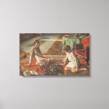 Os Jogadores de Xadrez (por John Lavery)