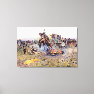 Impressão Em Tela Os problemas de Charles M. Russell