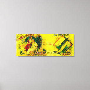 Impressão Em Tela Os salmões do EL Modelo podem LabelKarluk, AK