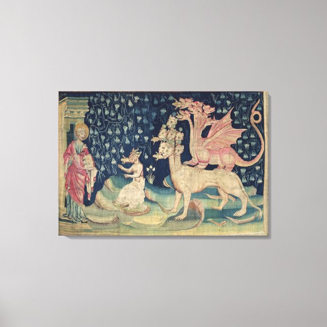 Impressão Em Tela Os Sapos de Vômitos dos Dragões (Frente)