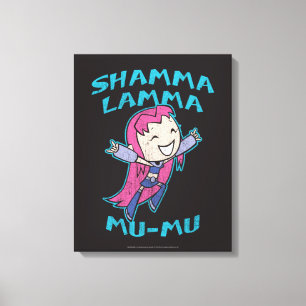 Impressão Em Tela Os titã adolescentes vão! Starfire "Shamma Lam