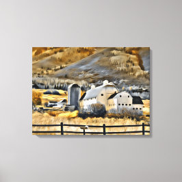 Impressão Em Tela Osguthorpe Barn em Park City, Utah
