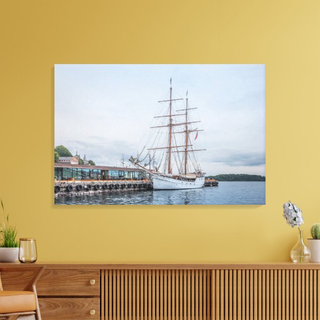 Impressão Em Tela Oslo Noruega (Insitu(Sala de estar))