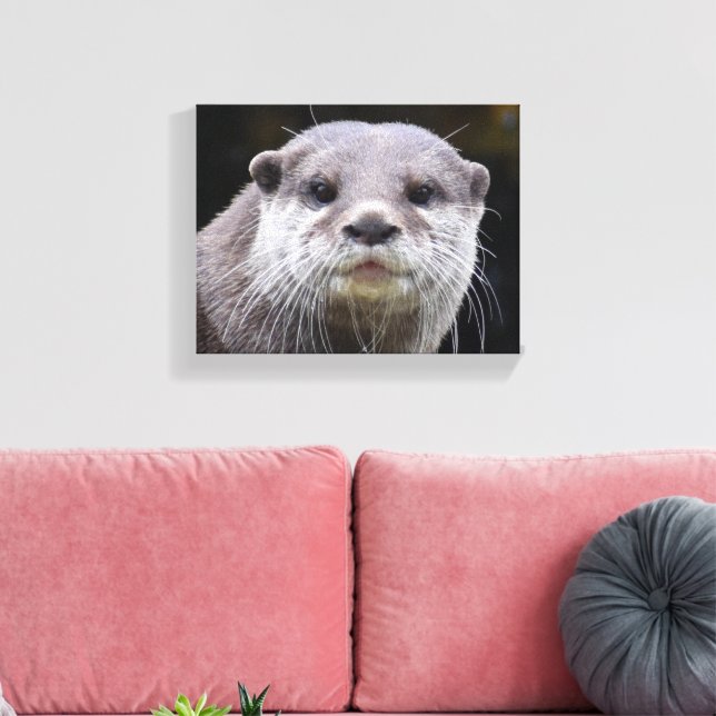 Impressão Em Tela Otter (Insitu(Sala de estar))