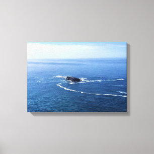 Impressão Em Tela Otter Rock, Cape Foulweather, Newport, Oregon