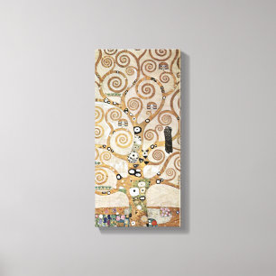 Impressão Em Tela Ouro Gustav Klimt Tree of Life with Bird