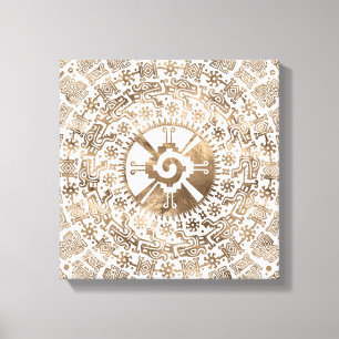 Impressão Em Tela Ouro Pastel #2 de Hunab Ku