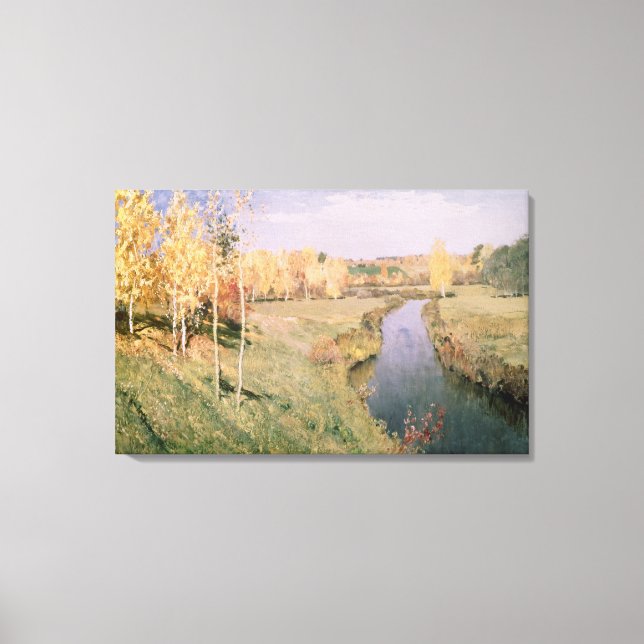 Impressão Em Tela Outono do ouro, 1895 (Frente)