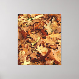 Impressão Em Tela outono, folhas secas