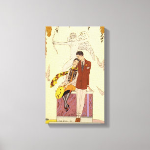 Impressão Em Tela Outono no art deco de France