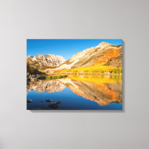 Impressão Em Tela Outono no lago do Norte, Califórnia