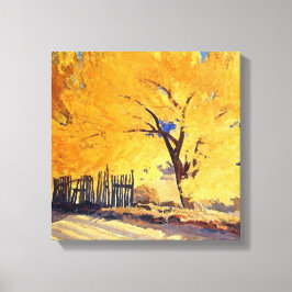 Impressão Em Tela “Outubro Ouro” por Maynard Dixon