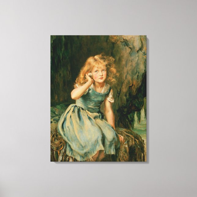 Impressão Em Tela Ouvir o Mar (Frente)