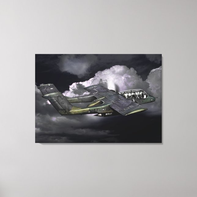 Impressão Em Tela OV-10 Bronco (Frente)